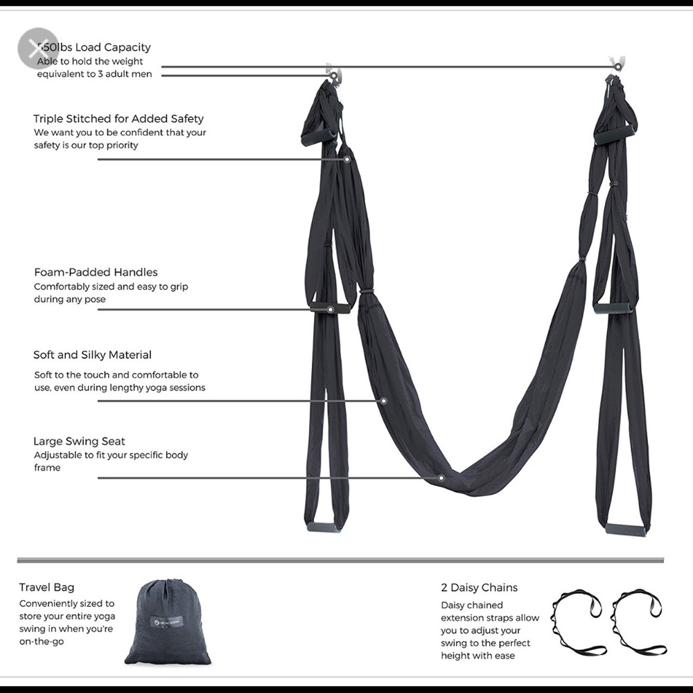 Up Circle Seven Yoga Swing